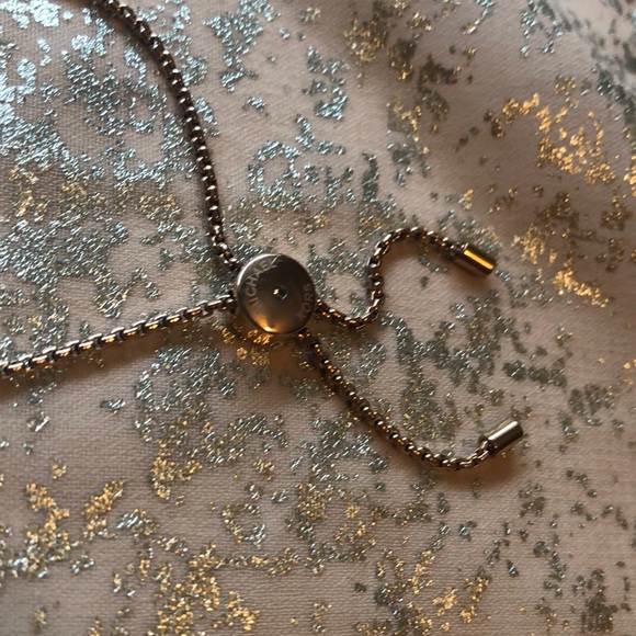 NWT MICHAEL KORS ROSE GOLD MONOGRAM BRACELET!! - Picture 3 of 4